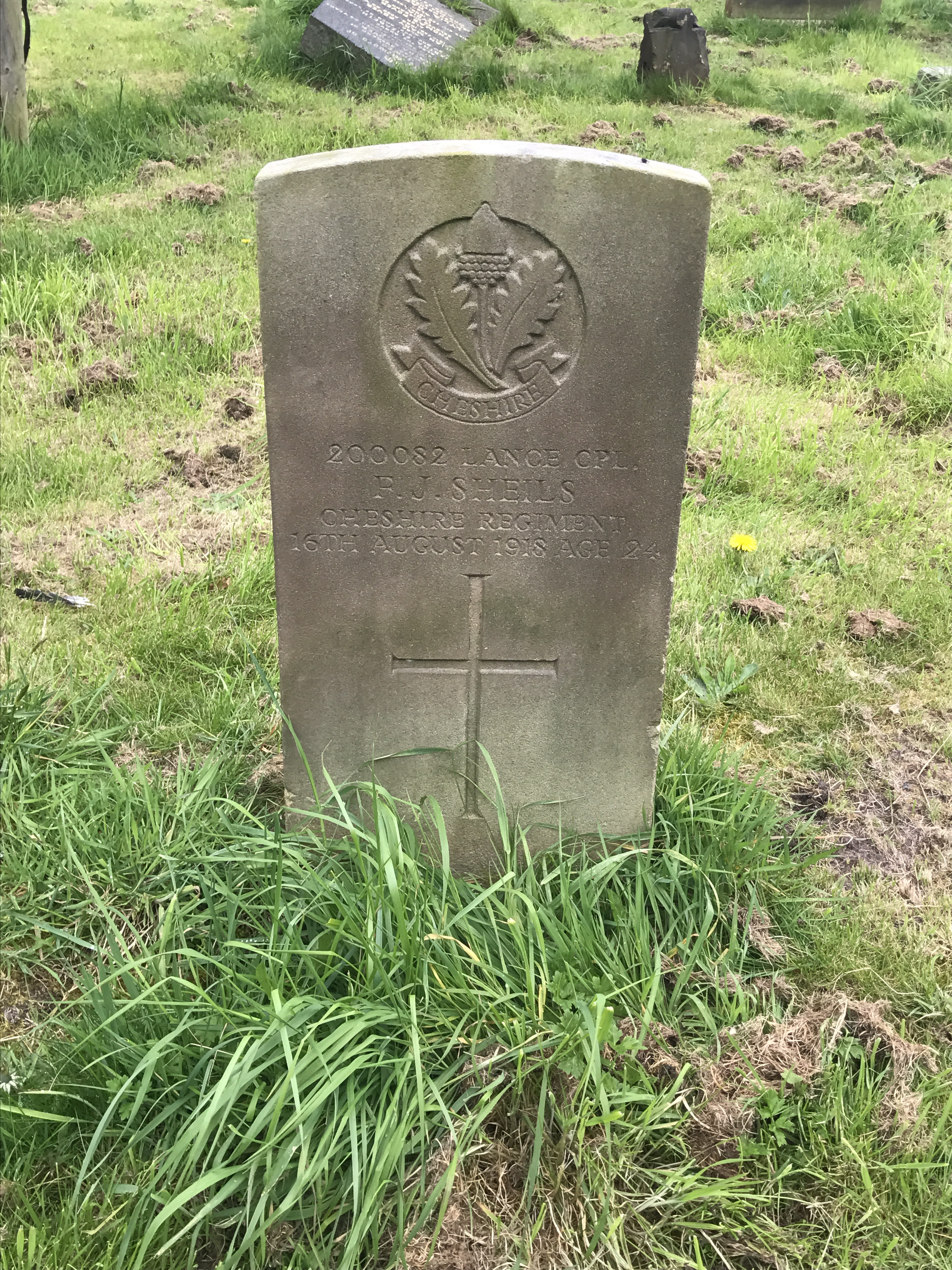 Cpl FJ Sheils 160818 UK