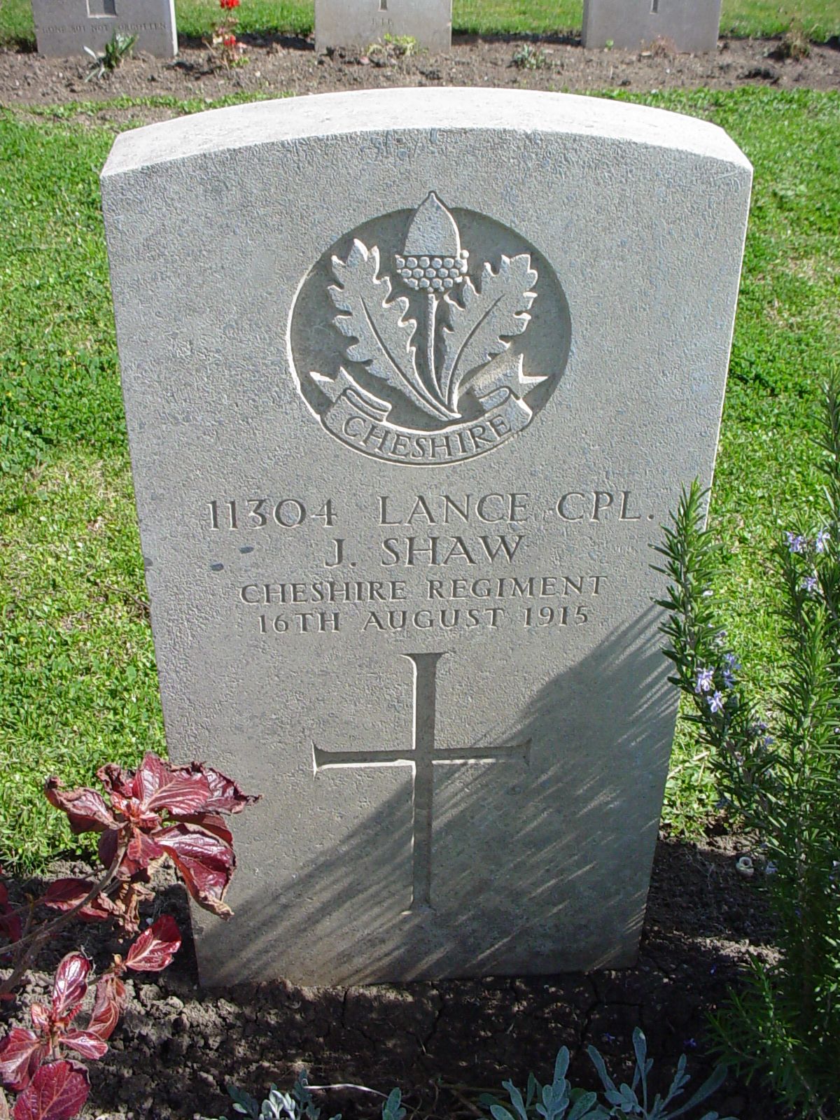 Cpl J Shaw 160815 EG