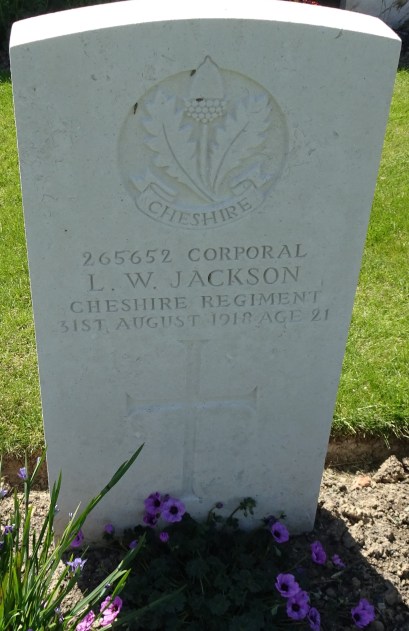 Cpl LW Jackson 310818