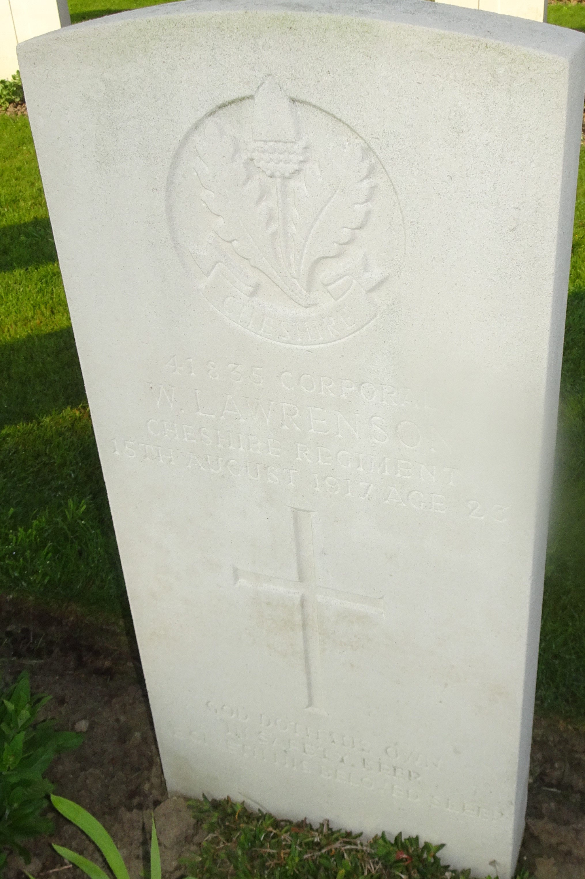Cpl W Lawrenson 150817