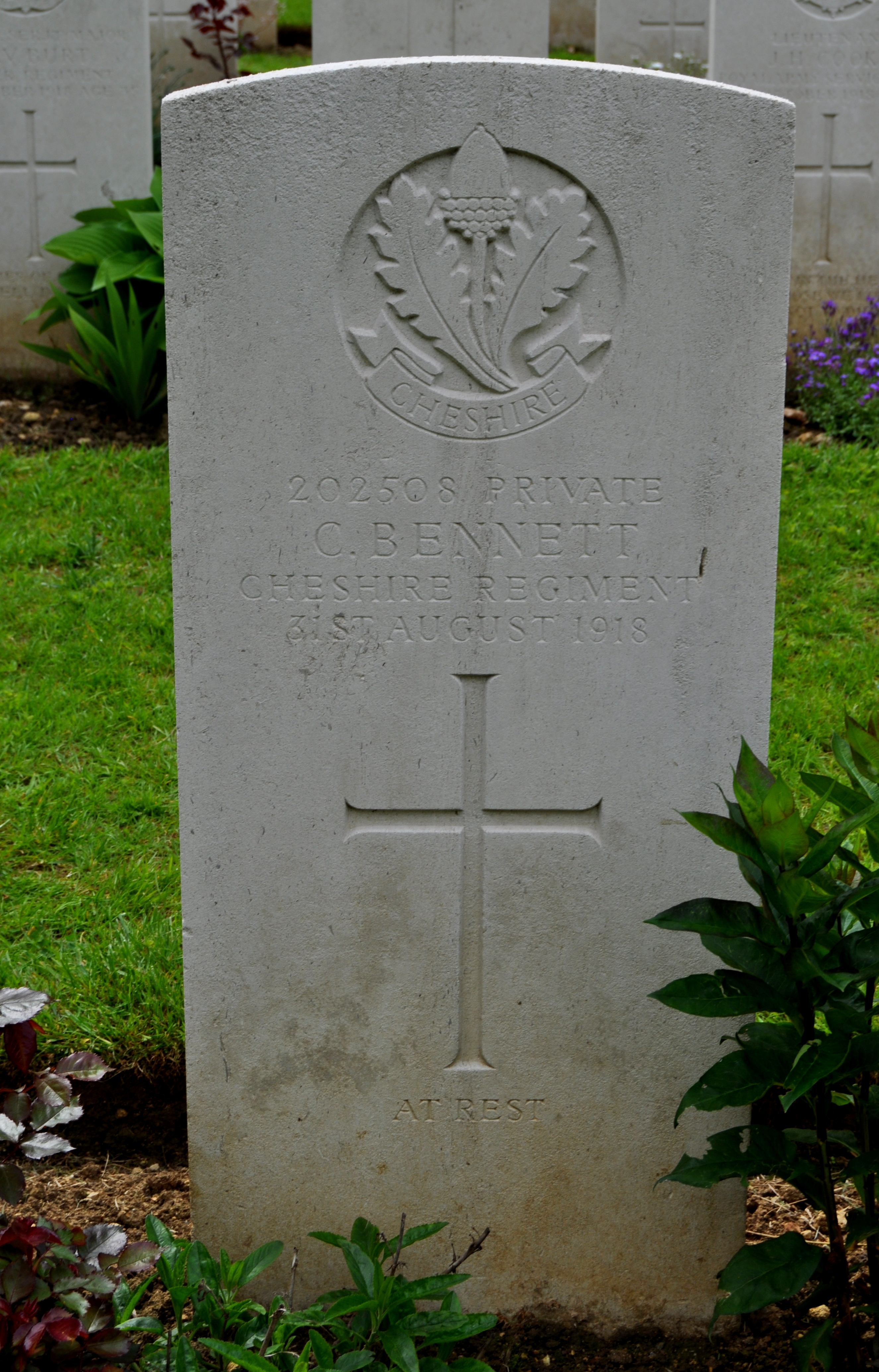 Pte C Bennett 310818 FR