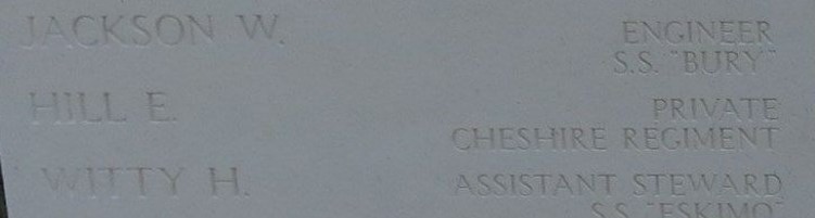 Pte E Hill 140819A Cologne Memorial