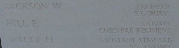 Pte E Hill 140819A Cologne Memorial