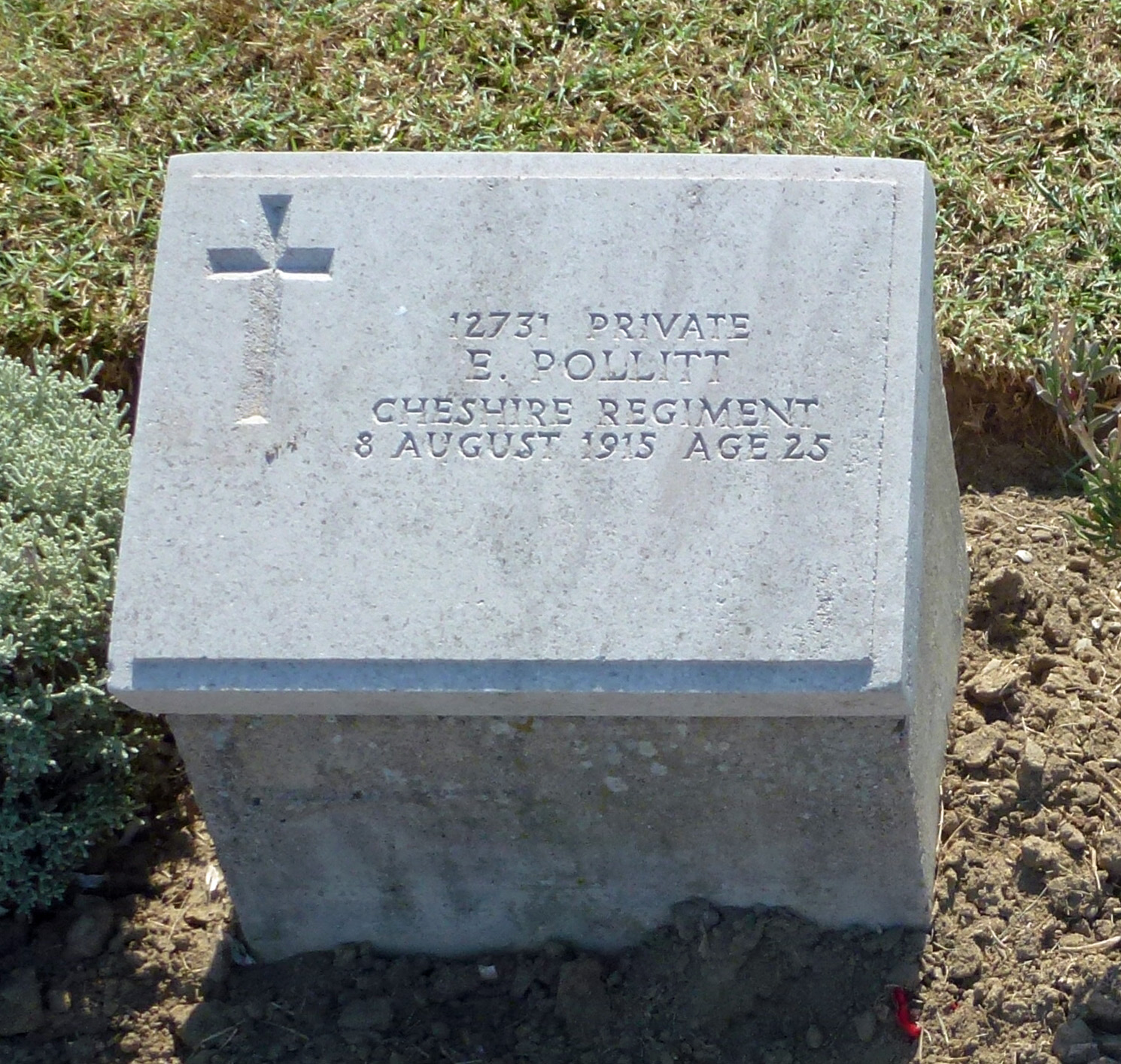 Pte E Pollitt 080815 TY