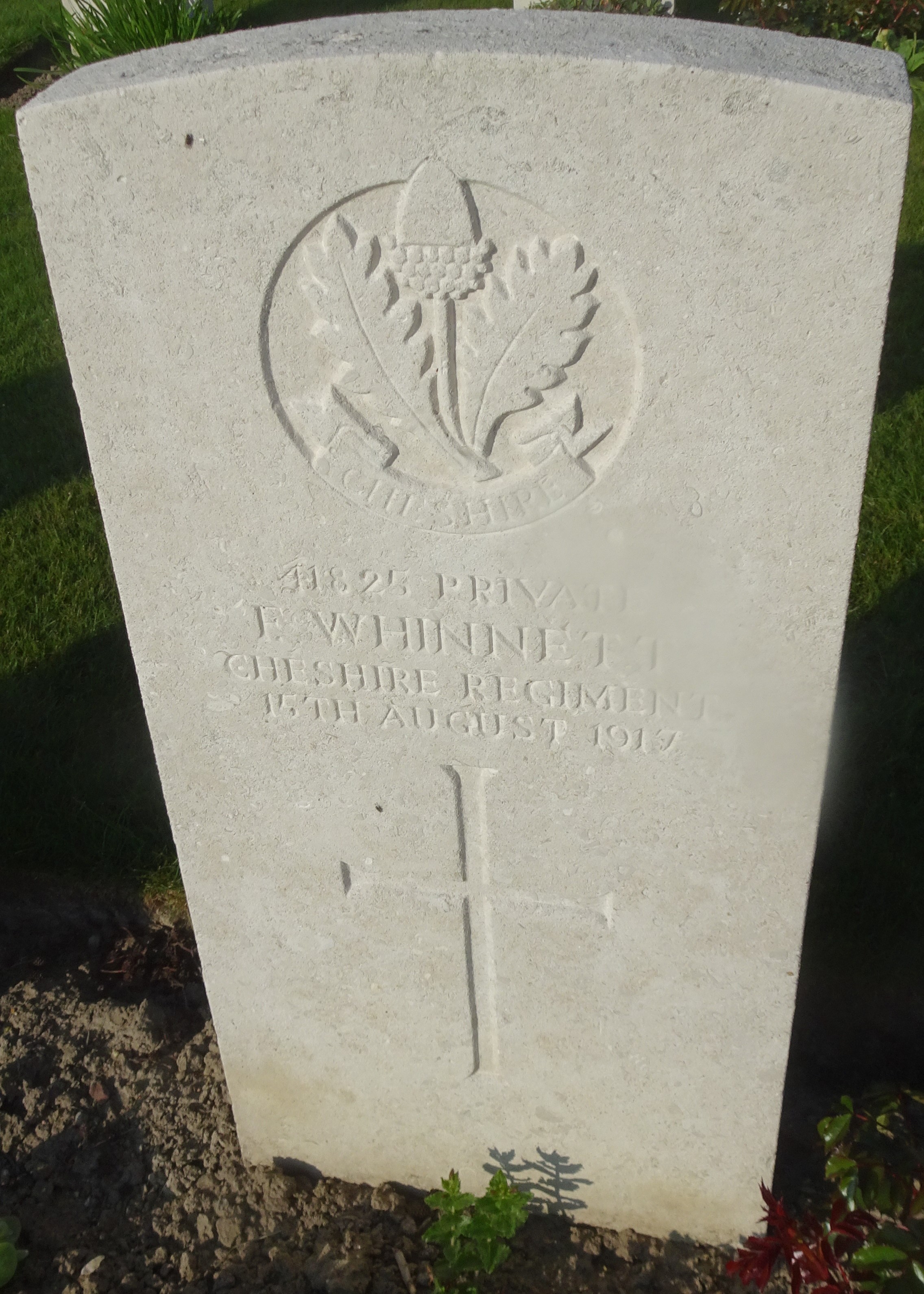 Pte F Whinnett 150817