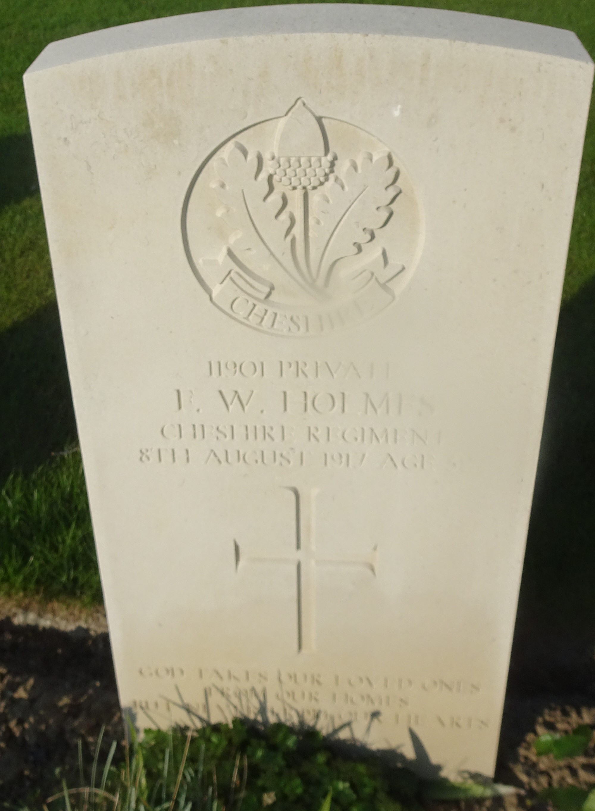 Pte FW Holmes 080817