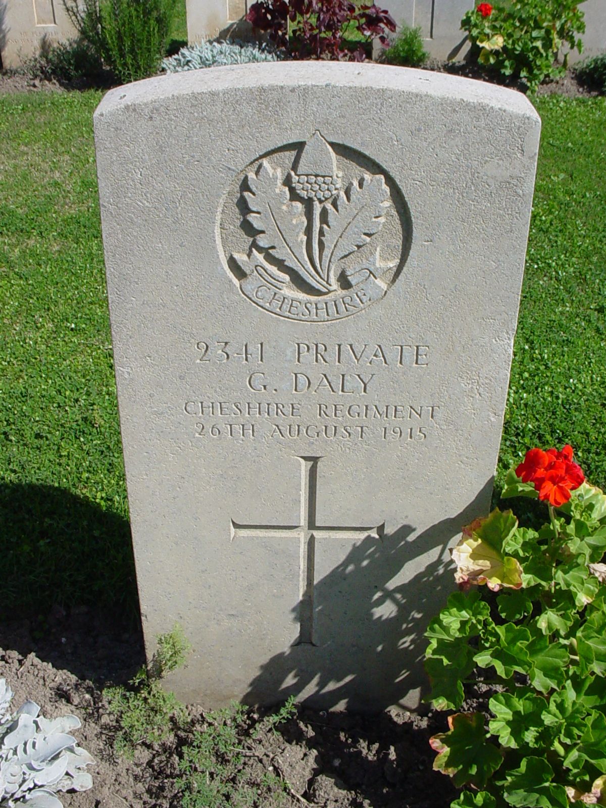 Pte G Daly 260815 EG