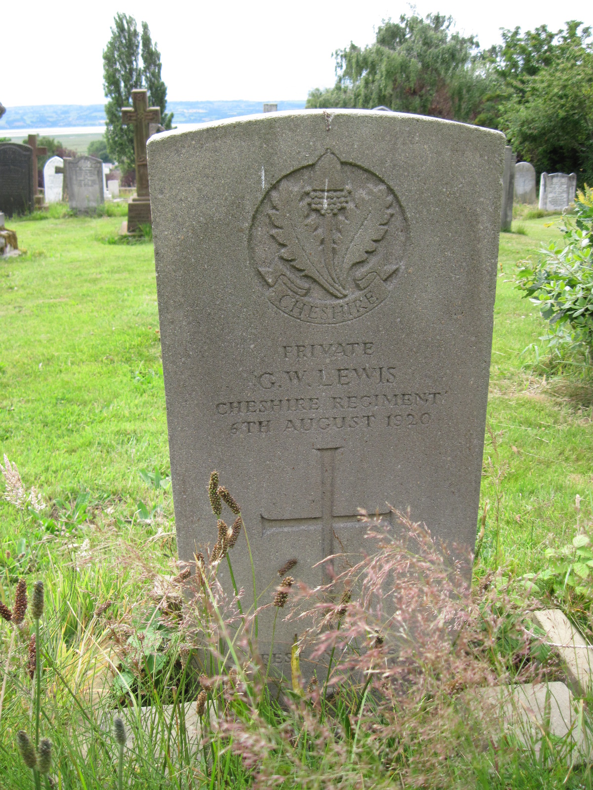 Pte GW Lewis 060820 UK