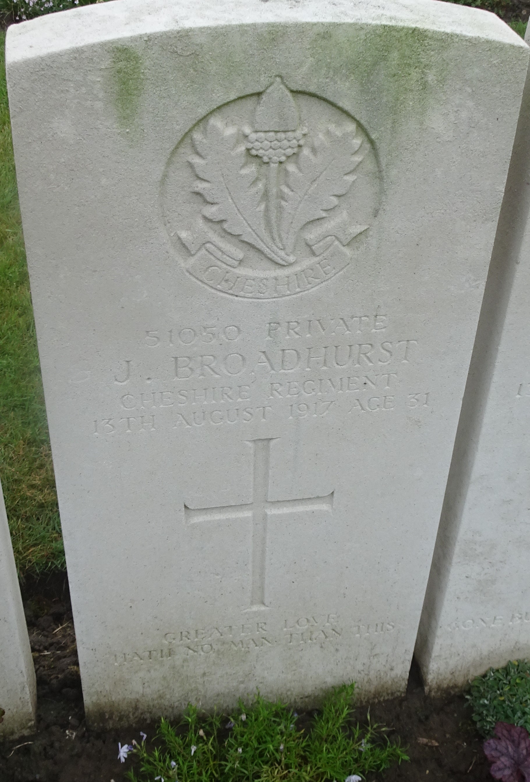 Pte J Broadhurst 130817