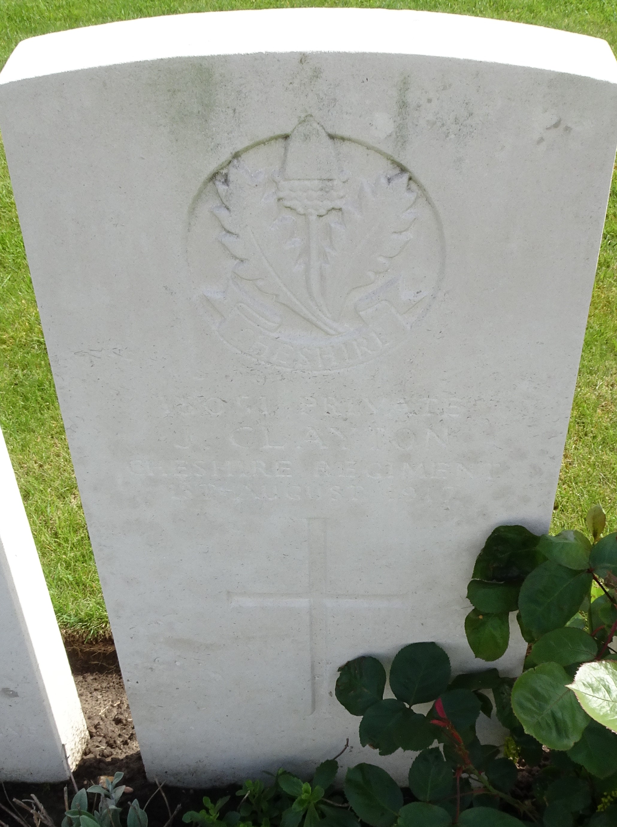 Pte J Clayton 010817