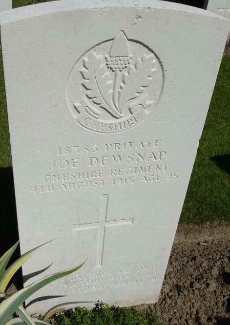 Pte J Dewsnap 040815