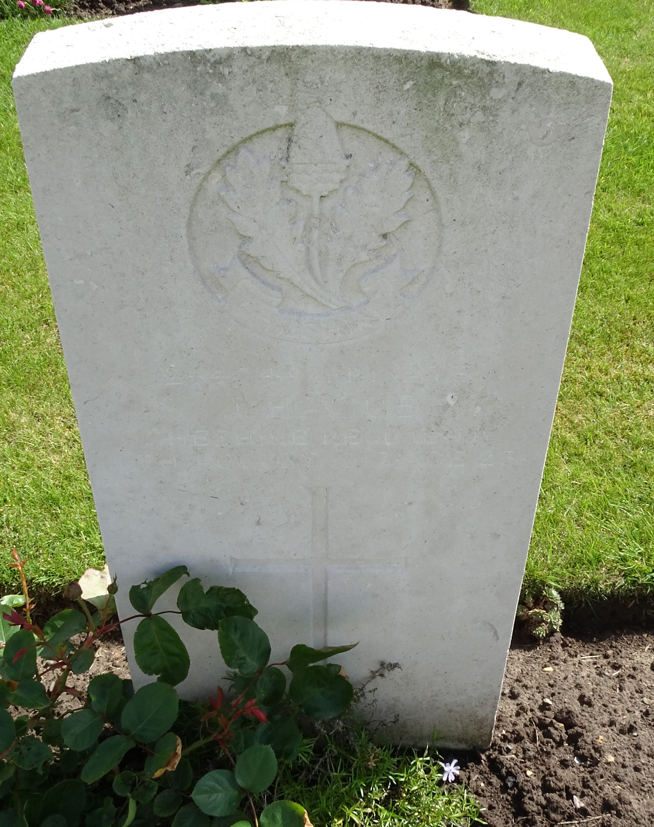 Pte J Hague 160817