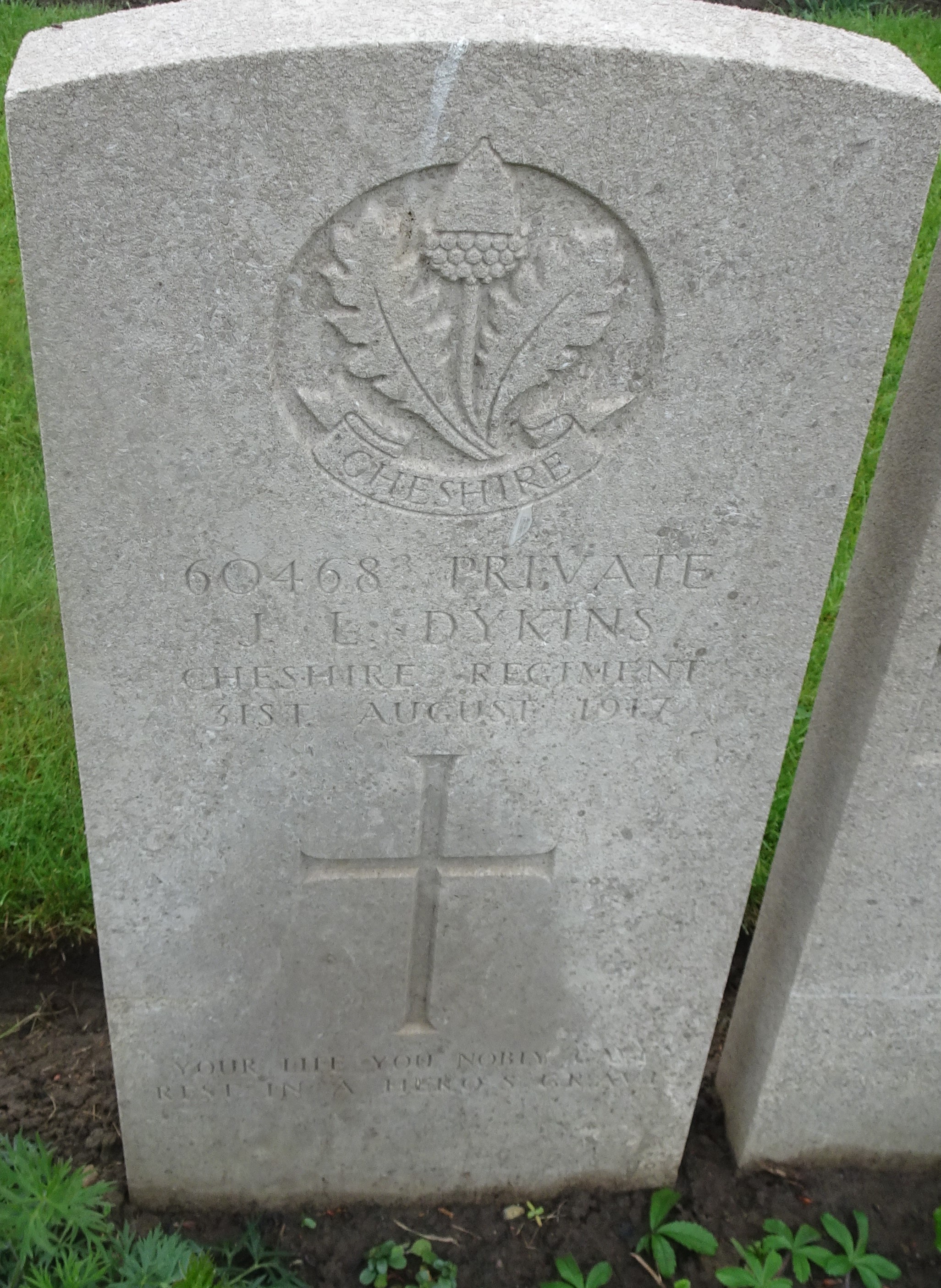 Pte JL Dykins 310817