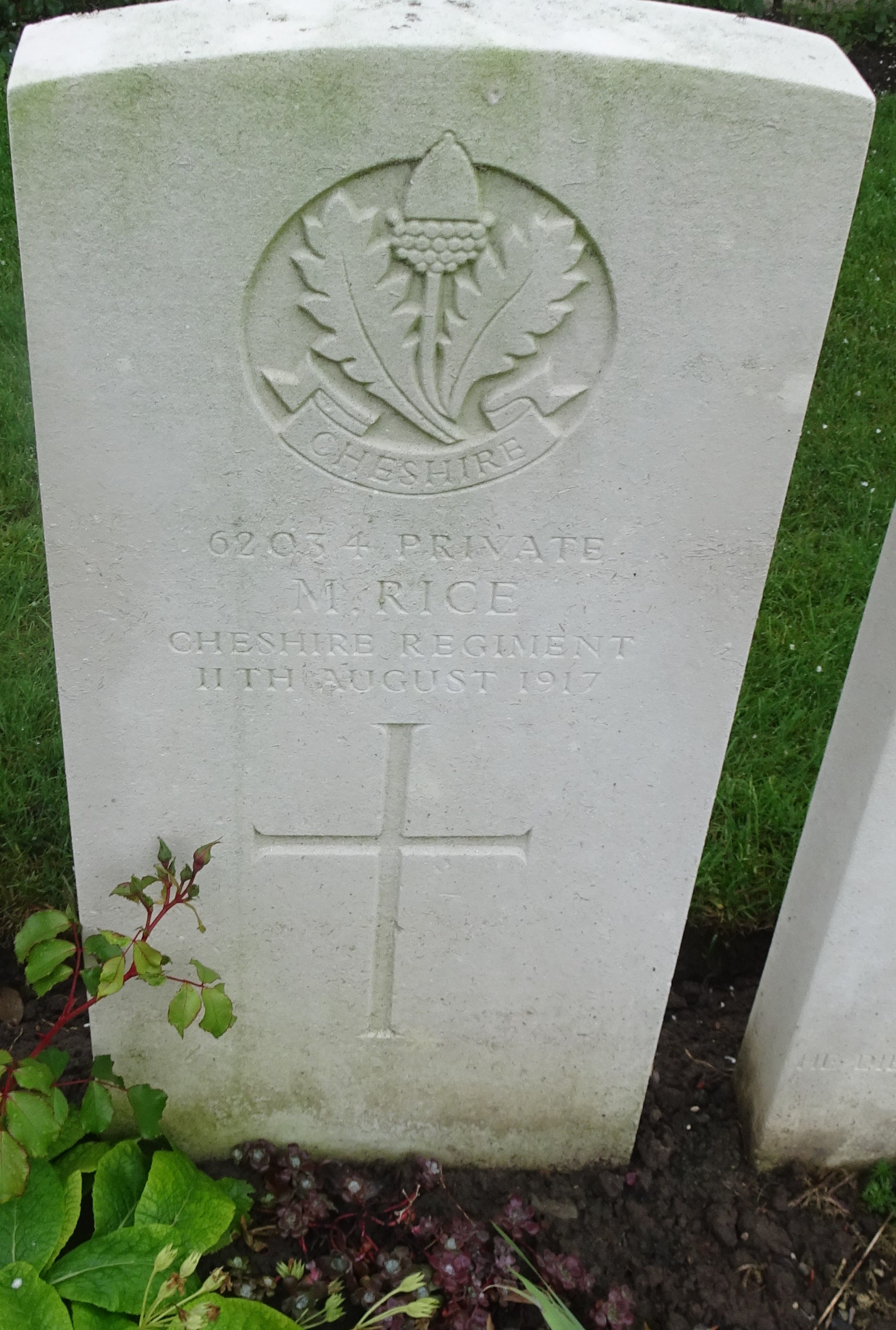 Pte M Rice 110817