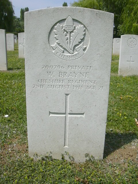 Pte W Brayne 020818 FR