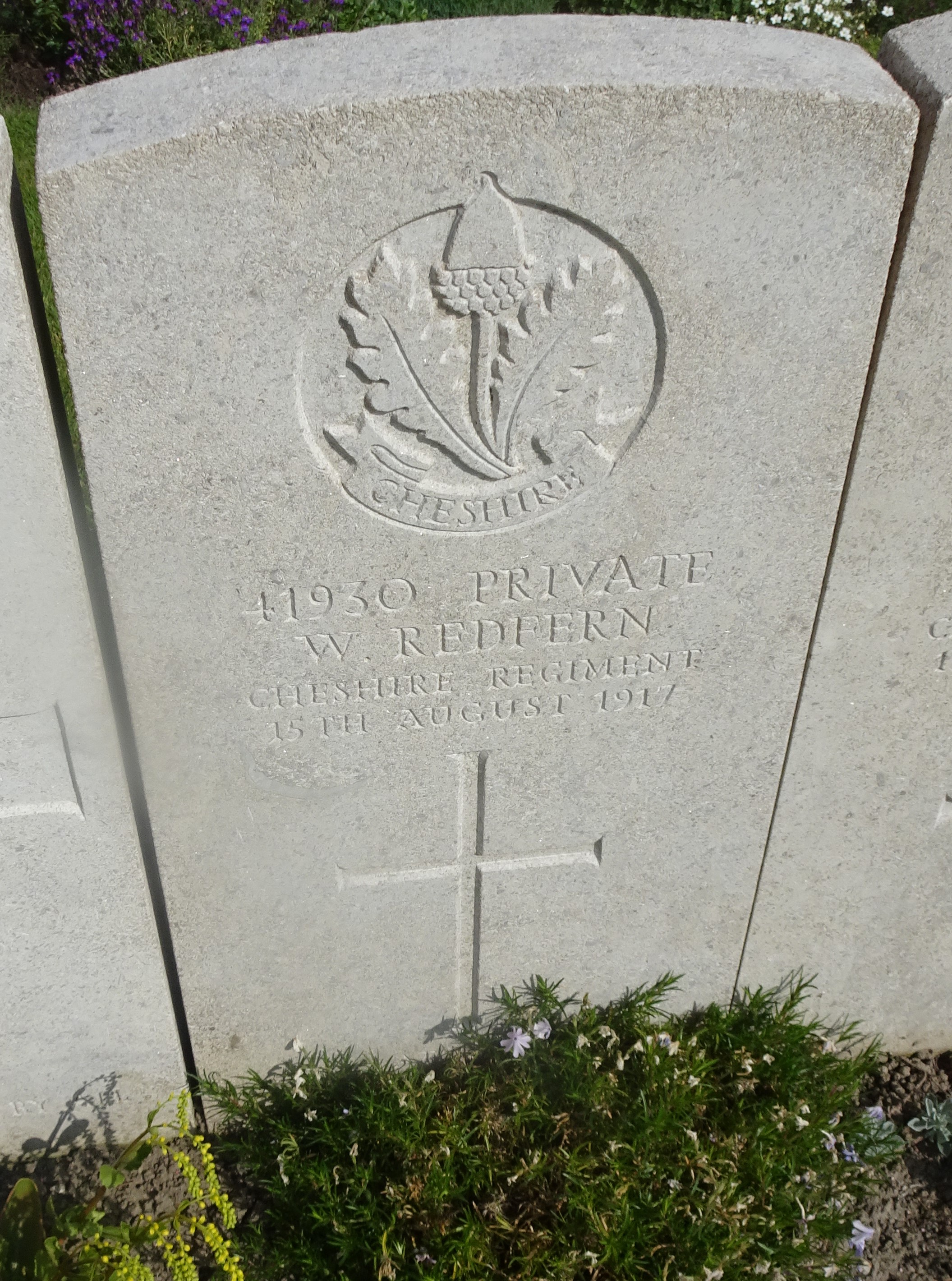 Pte W Redfern 150817