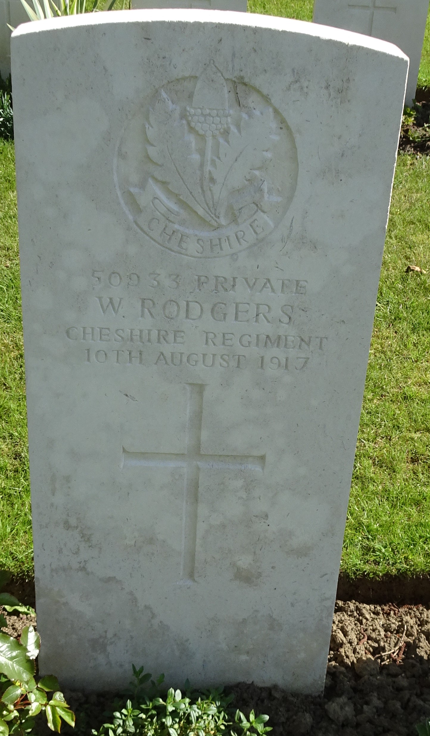 Pte W Rodgers 100817