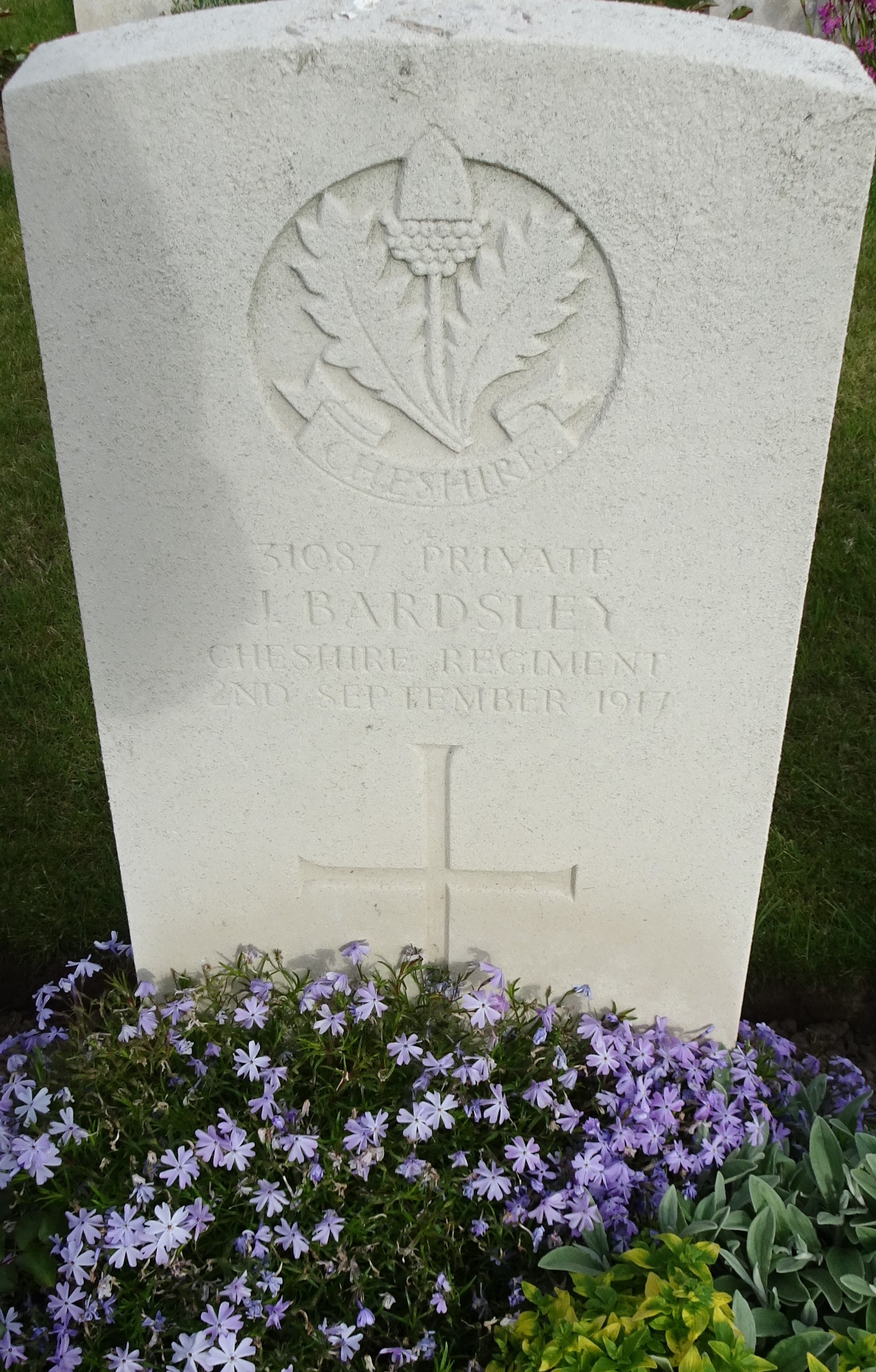 Pte J Bardsley 020917