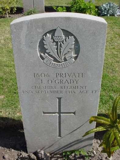 Pte J O'Grady 020915 EG