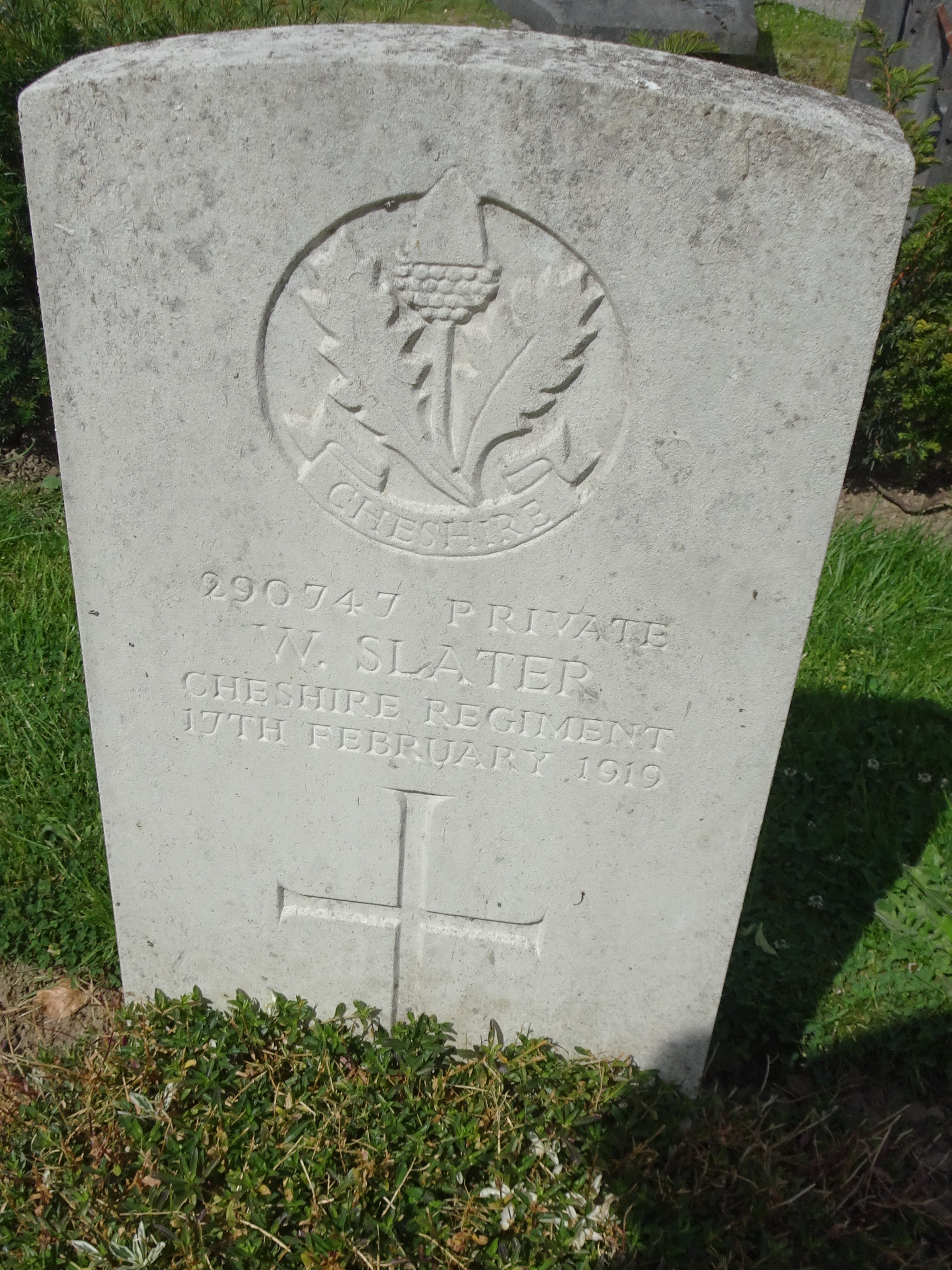 Pte W Slater 170219