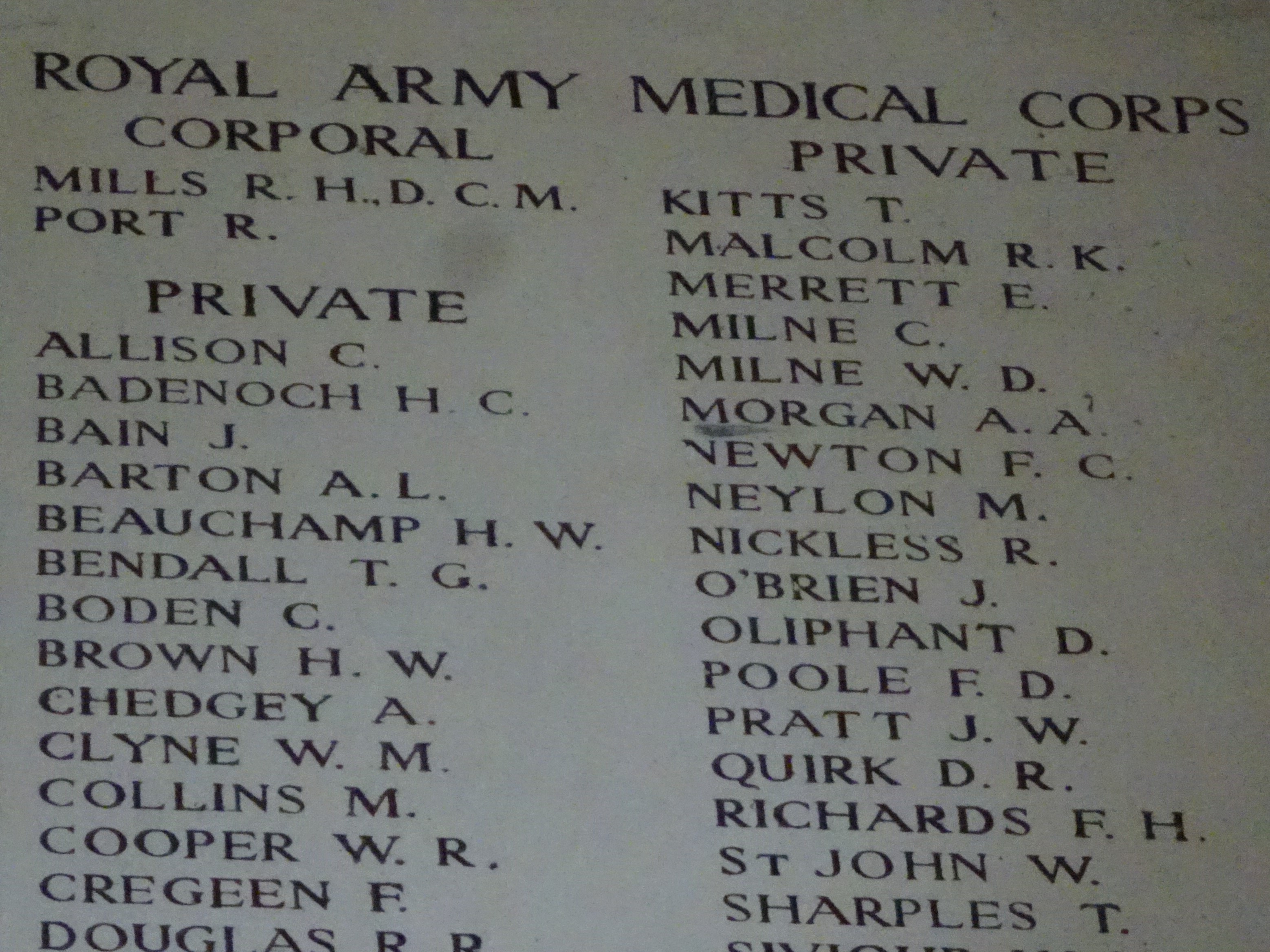 Pte AA Morgan 300615