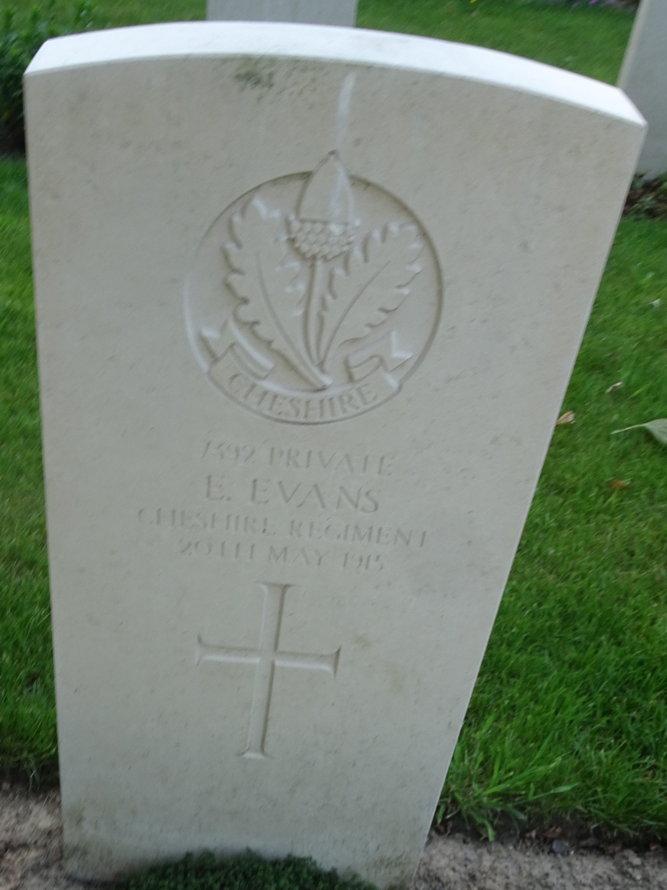 Pte E Evans 200515