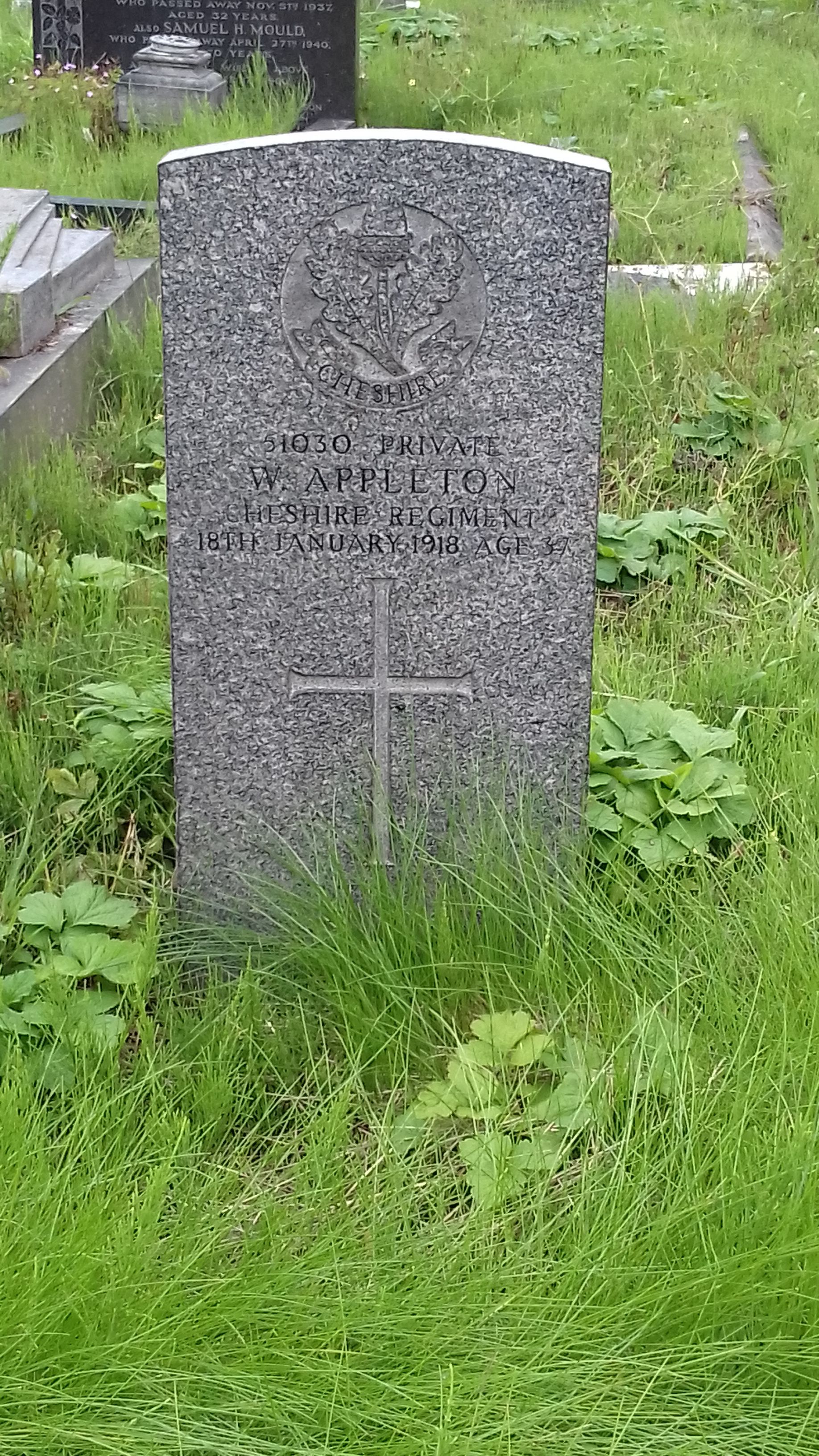 Pte W Appleton 180118 UK